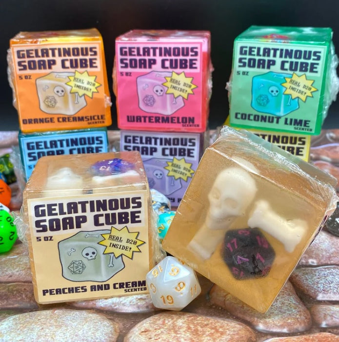 Hipp & Horn | Gelatinous Cube Soap | Peaches and Cream