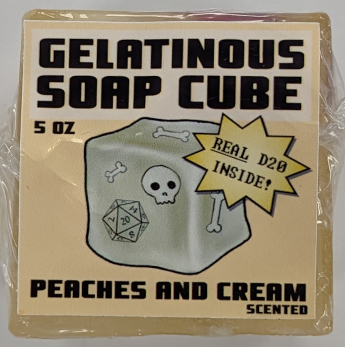 Hipp & Horn | Gelatinous Cube Soap | Peaches and Cream