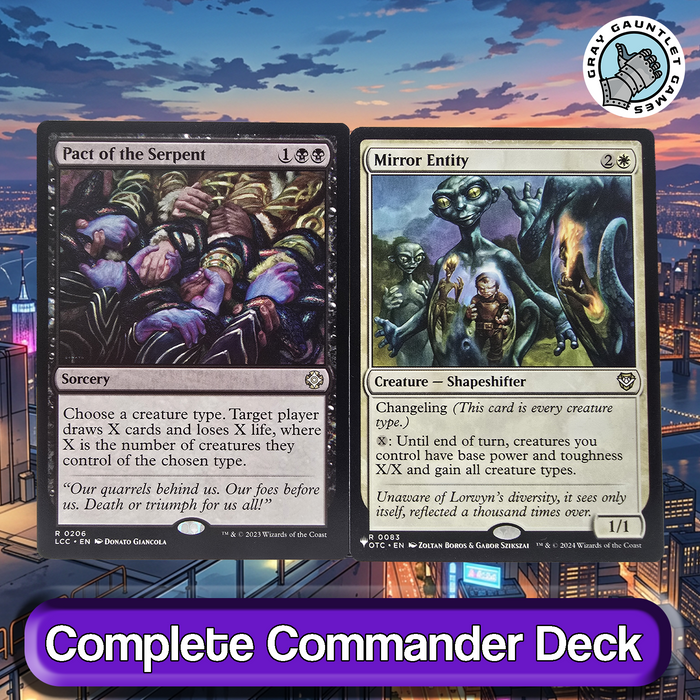 Cosmic Spider-Man COMMANDER DECK Spider Tribal Legends Web MTG Custom Edh Magic