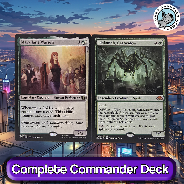 Cosmic Spider-Man COMMANDER DECK Spider Tribal Legends Web MTG Custom Edh Magic