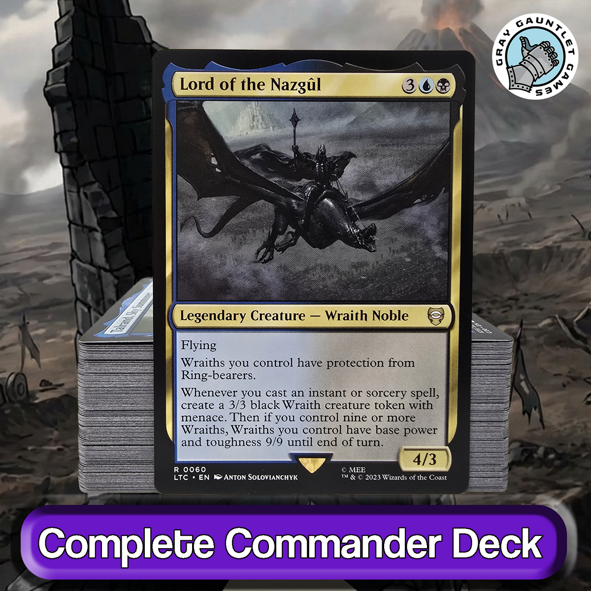 lord of the nazgul mtg commander deck Lord of the Nazgul COMMANDER DECK