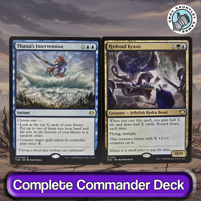 Zaxara, the Exemplary COMMANDER DECK X-Spells Hydra Tokens MTG Custom Edh Magic