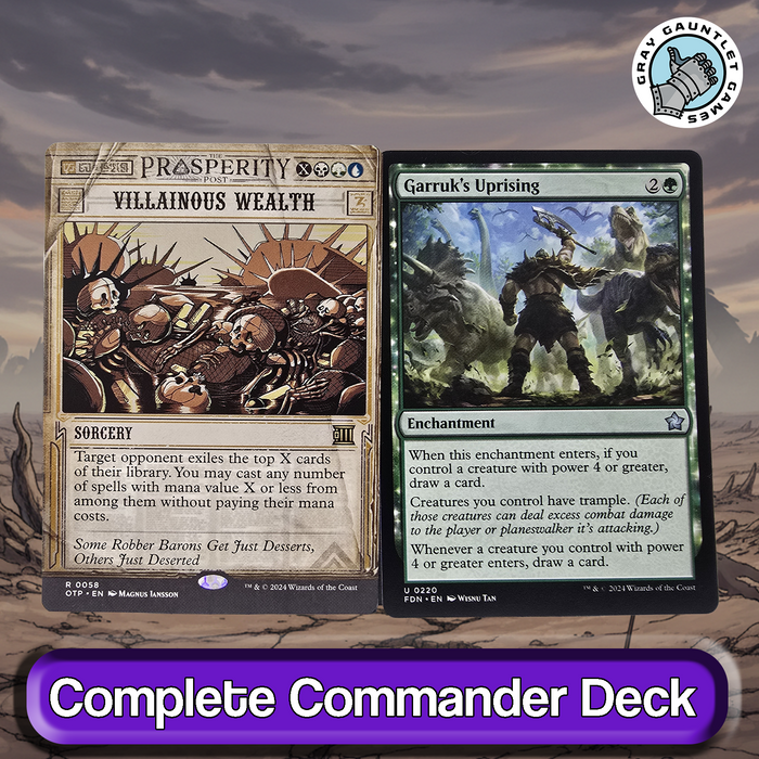 Zaxara, the Exemplary COMMANDER DECK X-Spells Hydra Tokens MTG Custom Edh Magic