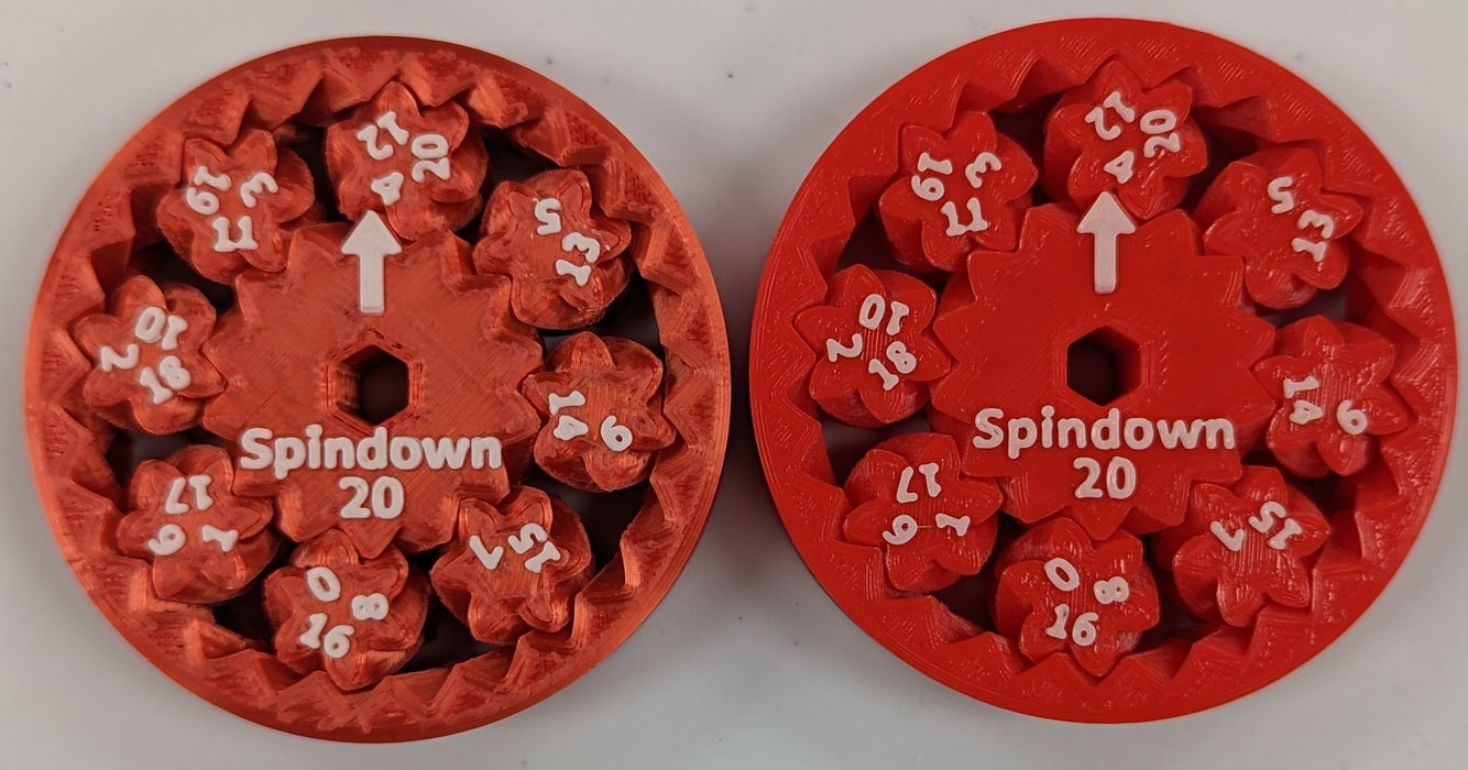 Dice Spinner | Spindown 1-20 (Assorted Colors)