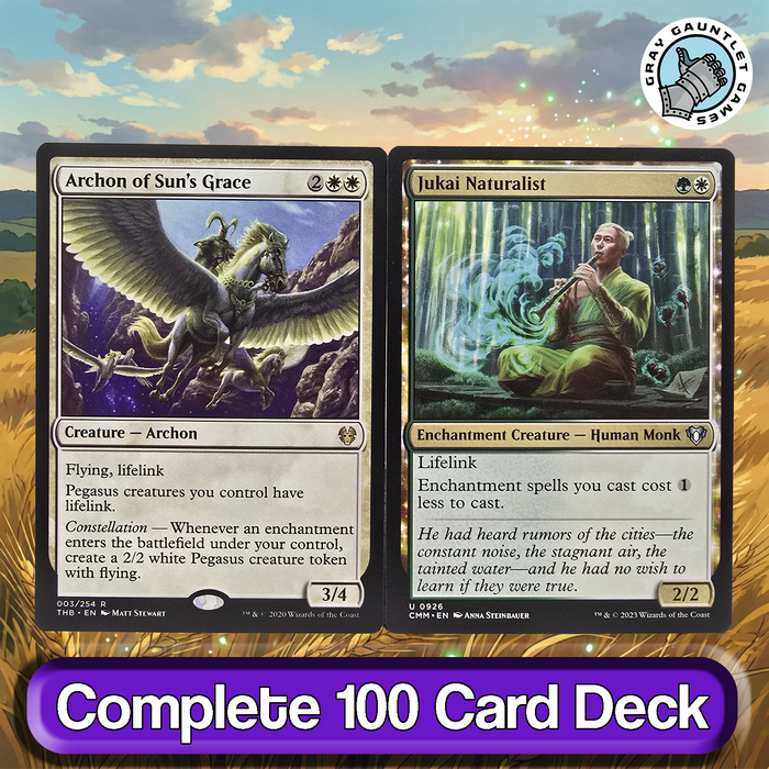 Sythis, Harvest's Hand COMMANDER DECK Enchantment Voltron MTG Custom EDH Magic