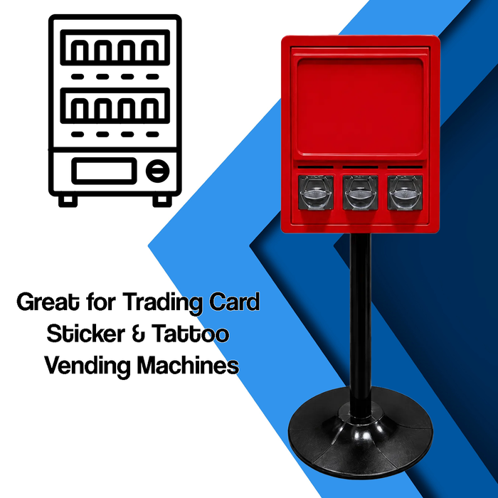 3000 Flat Vending Folders 3 x 4.5 Sticker Tattoo Machine Sleeves Shipping Insert - Chipboard Stiffener Sports And Trading Cards PWE Mail (Sealed Master Case)
