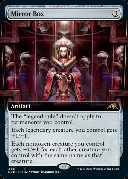 Mirror Box (Extended Art) [Kamigawa: Neon Dynasty]