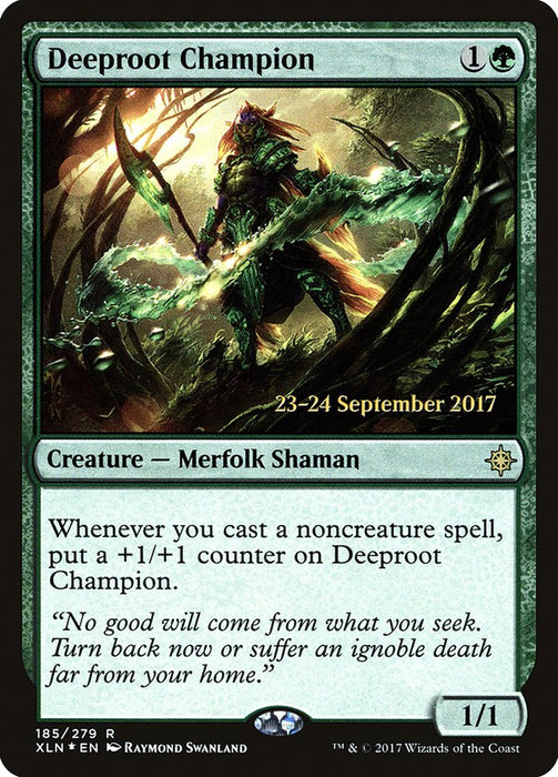 Deeproot Champion [Ixalan Prerelease Promos]