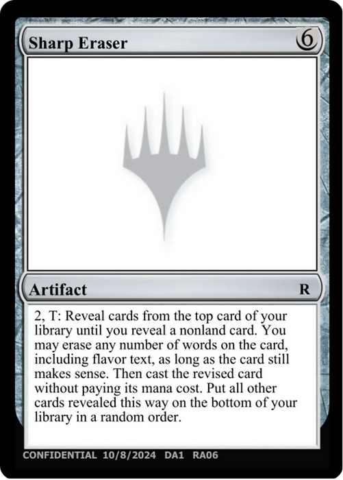 Sharp Eraser [Unknown Event]