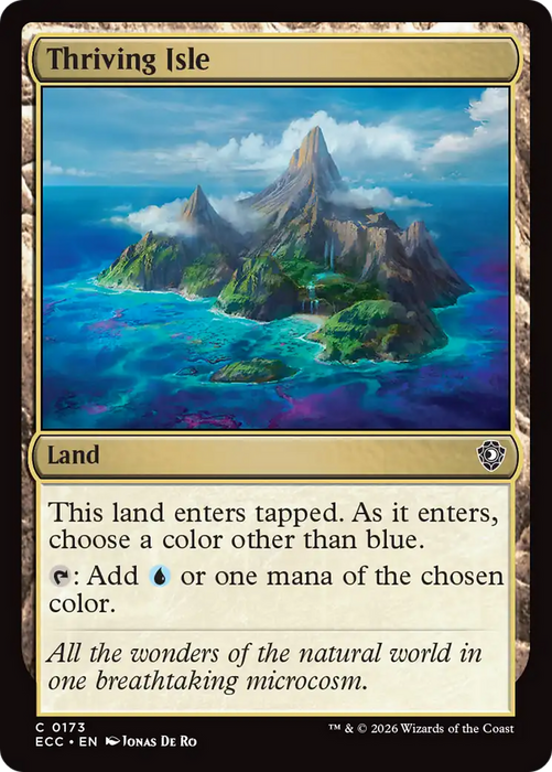 Thriving Isle [Lorwyn Eclipsed Commander]