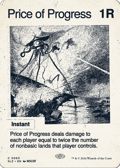 Price of Progress (0065) [Secret Lair x MSCHF: The Zeta Set]