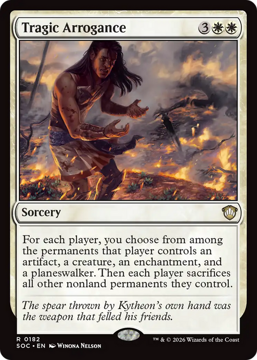 Tragic Arrogance [Secrets of Strixhaven Commander]