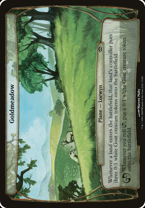 Goldmeadow (Planes) [Planechase Planes]