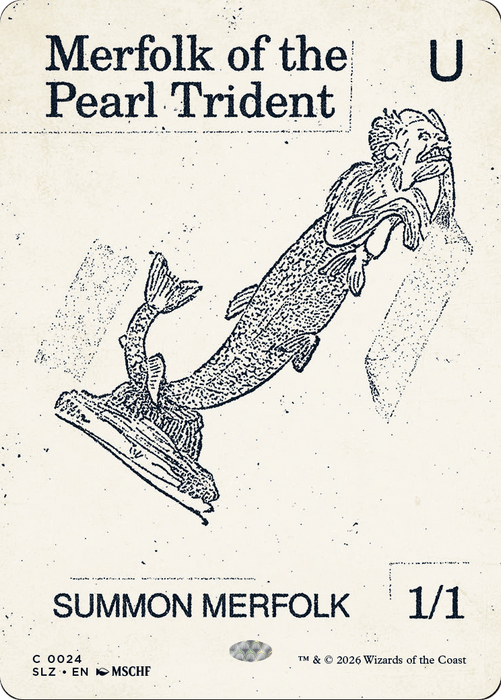 Merfolk of the Pearl Trident (0024) [Secret Lair x MSCHF: The Zeta Set]