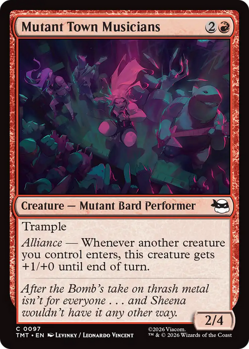 Mutant Town Musicians [Teenage Mutant Ninja Turtles]