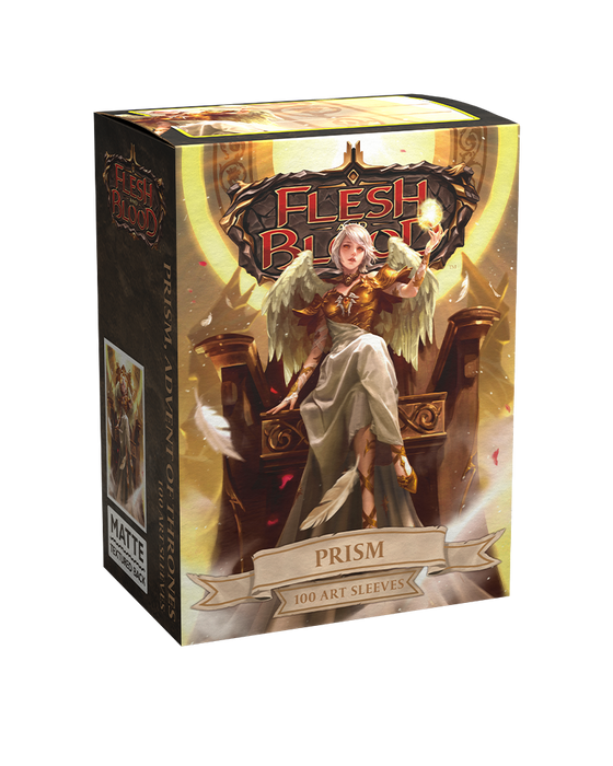 Dragon Shield: Standard 100ct Art Sleeves - Flesh and Blood (Prism, Advent of Thrones - Matte)