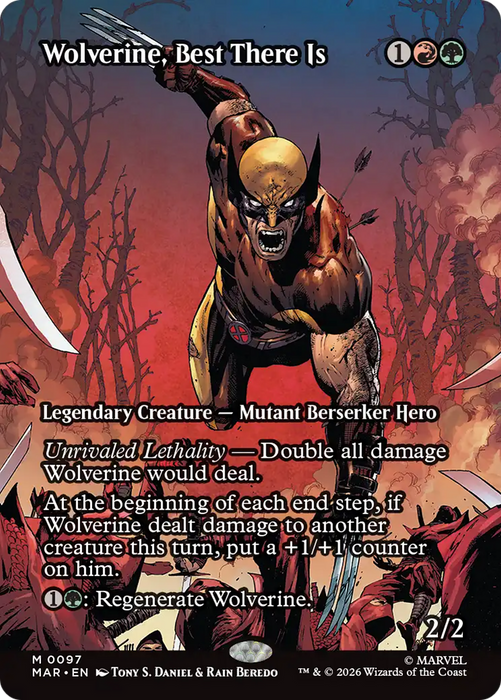 Wolverine, Best There Is (Borderless) [Marvel Universe: Eternal-Legal]