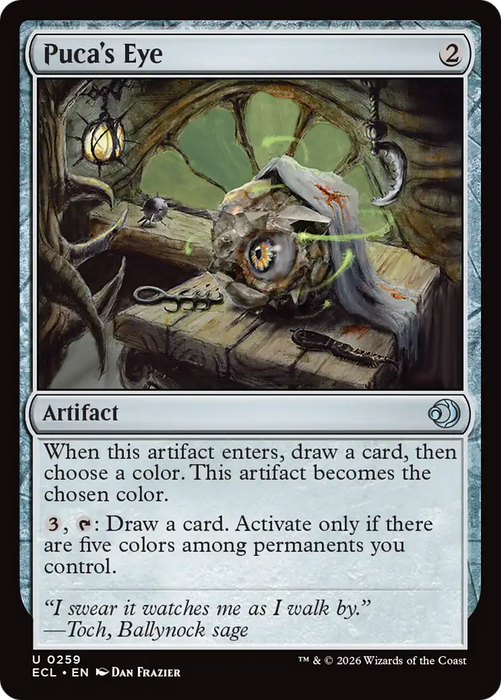 Puca's Eye [Lorwyn Eclipsed]