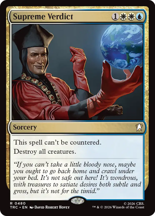 Supreme Verdict (Surge Foil) [Star Trek Commander]