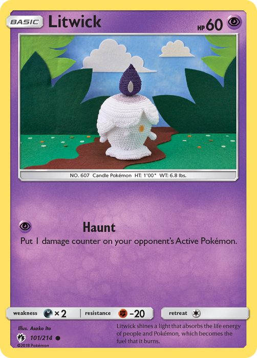 Litwick (101/214) [Sun & Moon: Lost Thunder]