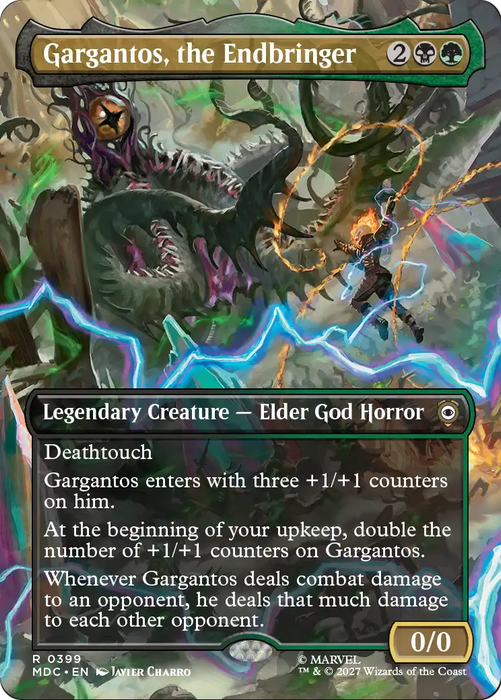 Gargantos, the Endbringer (Borderless) [Marvel: Darkhold Destiny Commander]