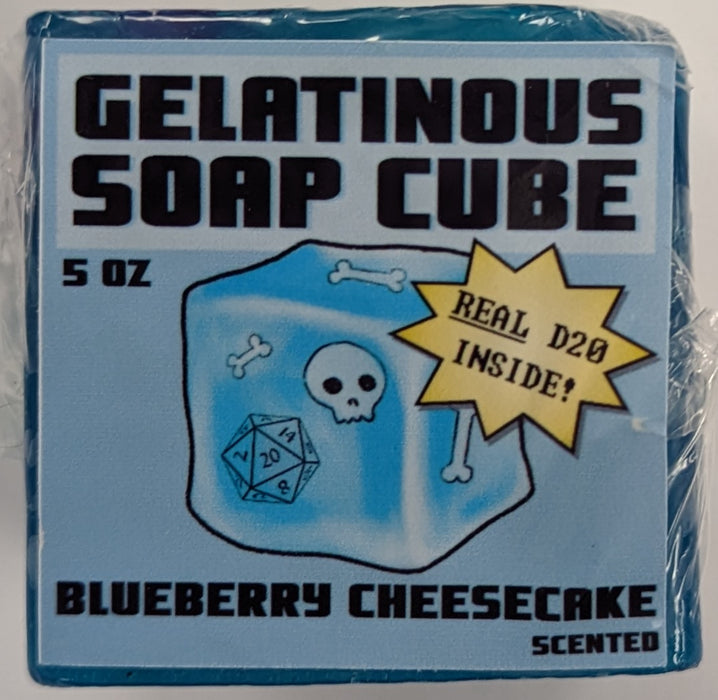 Hipp & Horn | Gelatinous Cube Soap | Blueberry Cheesecake