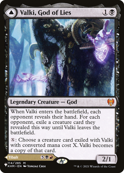 Valki, God of Lies // Tibalt, Cosmic Impostor [Secret Lair: From Cute to Brute]