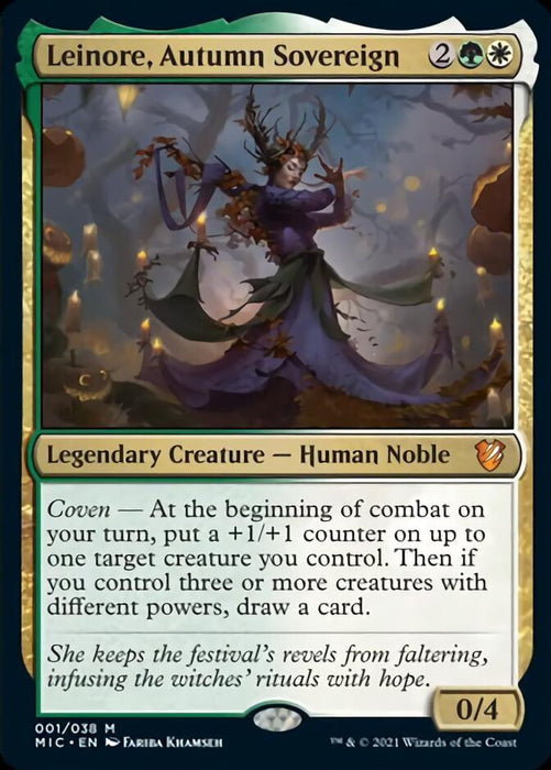 Leinore, Autumn Sovereign [Innistrad: Midnight Hunt Commander]