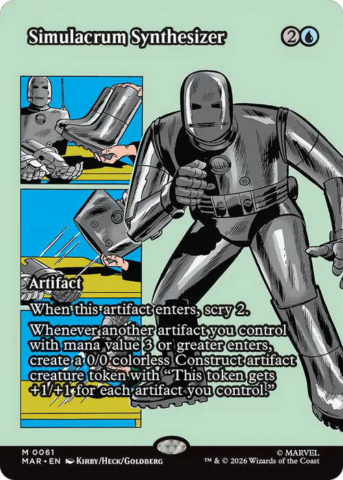 Simulacrum Synthesizer (Borderless) [Marvel Universe: Eternal-Legal]