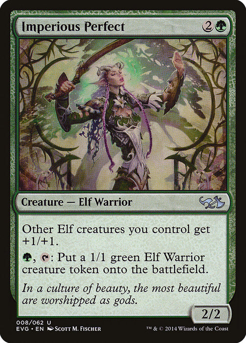 Imperious Perfect (Elves vs. Goblins) [Duel Decks Anthology]