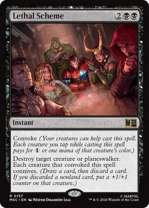 Lethal Scheme (Surge Foil) [Marvel Super Heroes Commander]