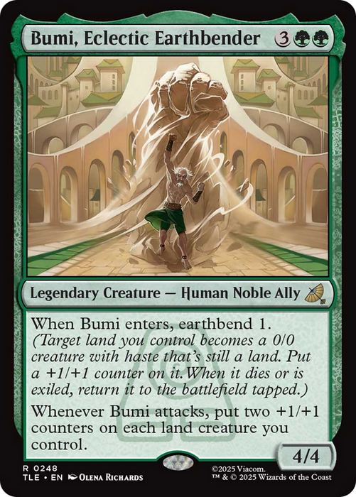 Bumi, Eclectic Earthbender [Avatar: The Last Airbender: Eternal-Legal]