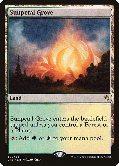 Sunpetal Grove [Commander 2016]