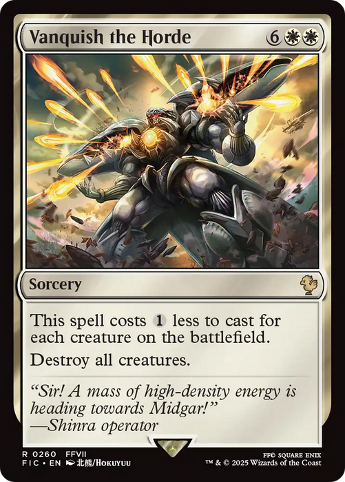 Vanquish the Horde [FINAL FANTASY Commander]