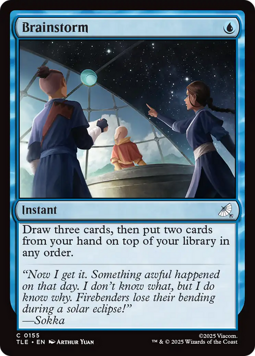 Brainstorm [Avatar: The Last Airbender: Eternal-Legal]