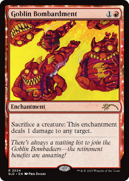 Goblin Bombardment (2024) [Secret Lair Drop Series]