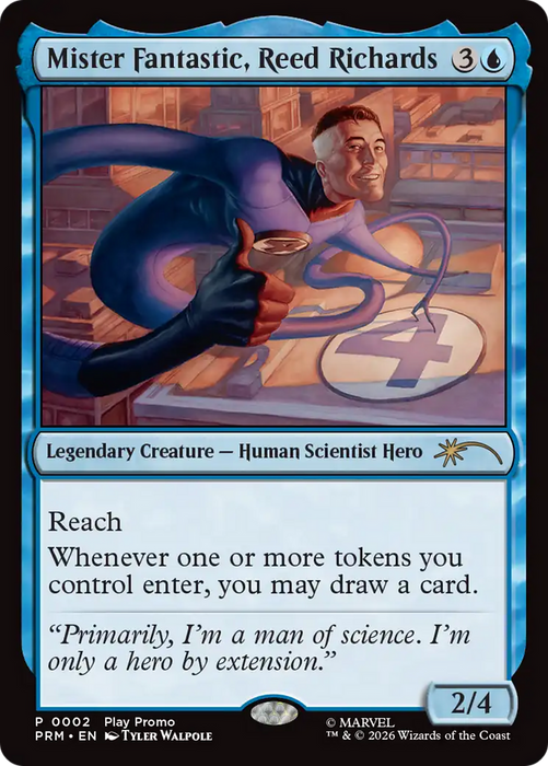 Mister Fantastic, Reed Richards [Standard Showdown Promos]