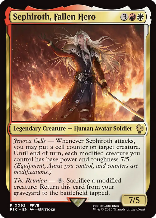 Sephiroth, Fallen Hero [FINAL FANTASY Commander]