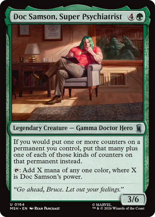 Doc Samson, Super Psychiatrist [Marvel Super Heroes]
