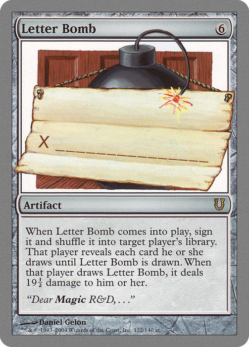 Letter Bomb [Unhinged]