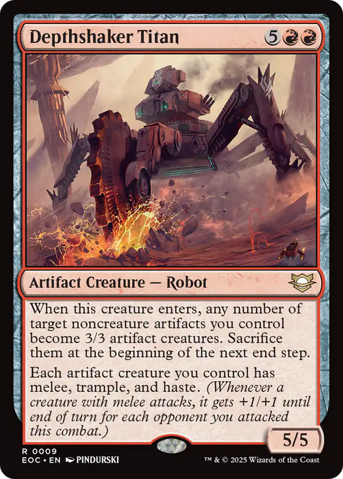 Depthshaker Titan [Edge of Eternities Commander]