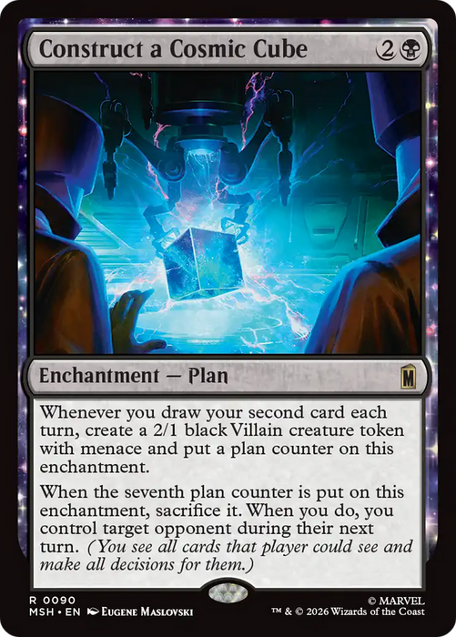 Construct a Cosmic Cube [Marvel Super Heroes]