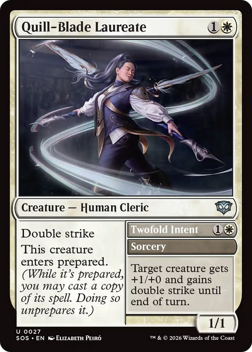 Quill-Blade Laureate [Secrets of Strixhaven]