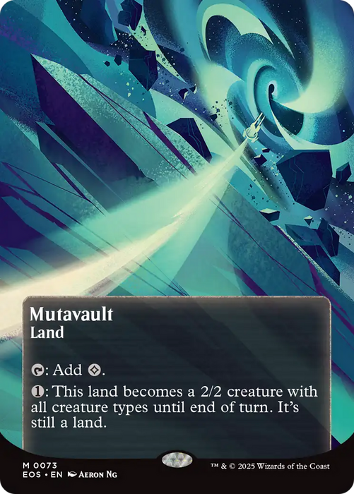 Mutavault (0073) (Borderless) [Edge of Eternities: Stellar Sights]
