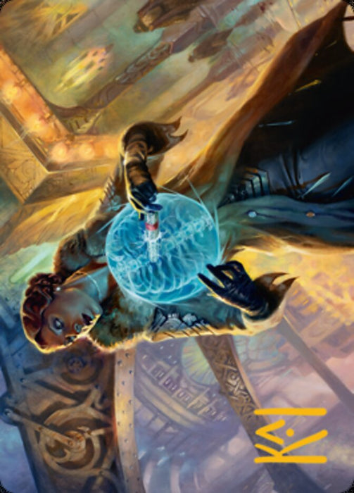 Writ of Return Art Card (Gold-Stamped Signature) [Streets of New Capenna Art Series]