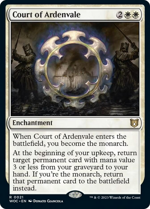 Court of Ardenvale [Wilds of Eldraine Commander]