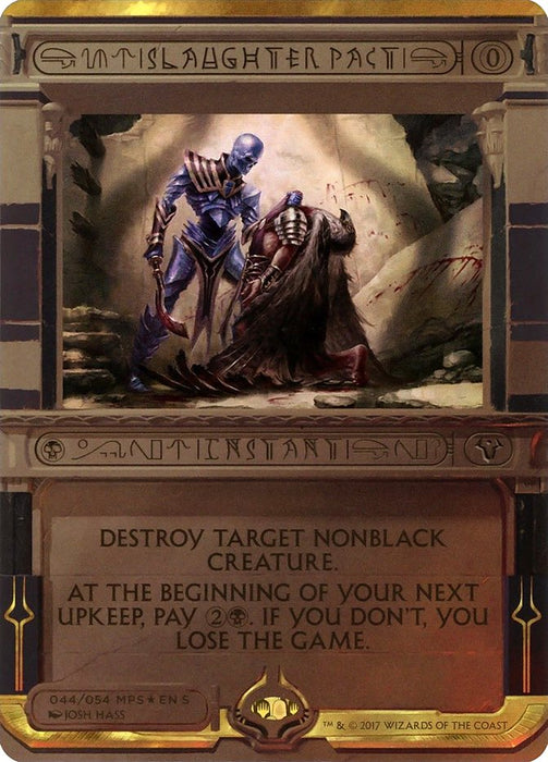 Slaughter Pact (Invocation) [Amonkhet Invocations]