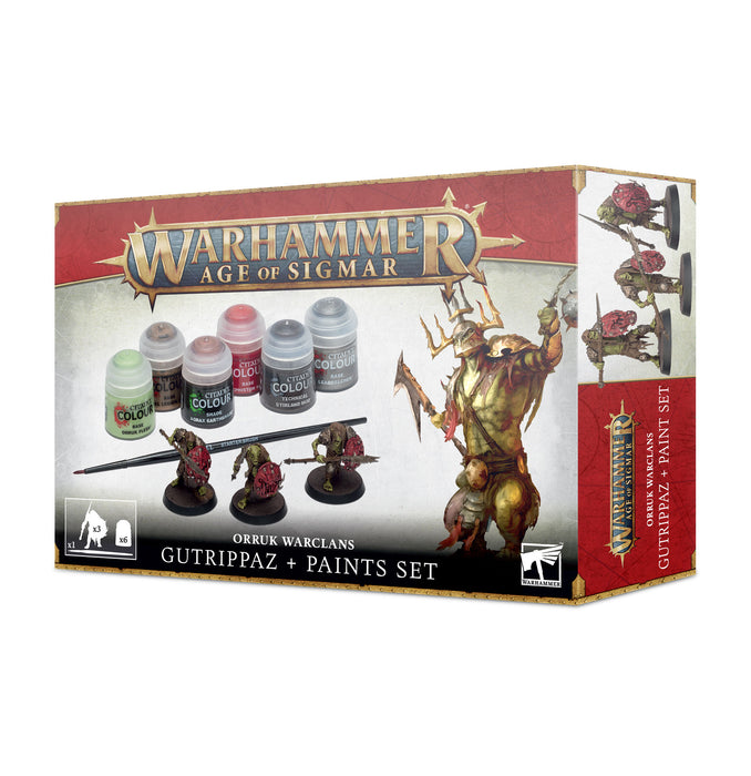 Warhammer Age of Sigmar | Orruks + Paint Set