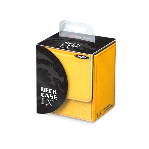 BCW | Deck Box | Deck Case LX (Yellow)