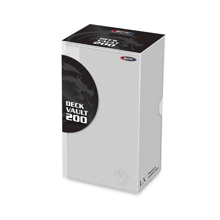 BCW | Deck Box | Deck Vault LX 200 (White)